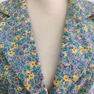 🆑 David Brooks Embroidered Lined Blazer 👀👍🛍